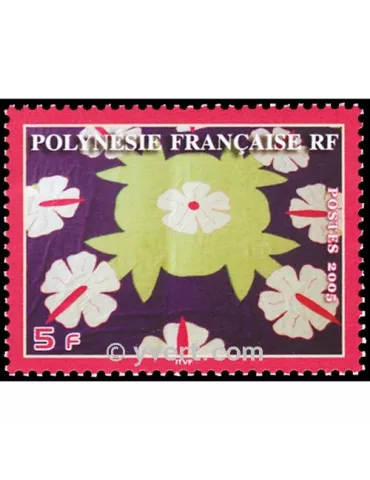 n° 742 -  Timbre Polynésie Poste 2