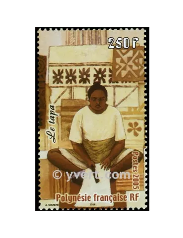 n° 743 -  Timbre Polynésie Poste 2