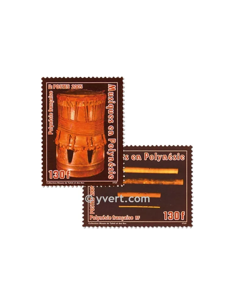 n° 752/753 -  Timbre Polynésie Poste