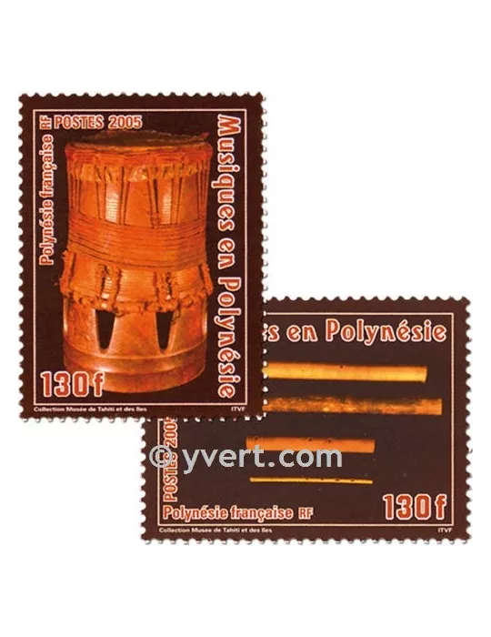 n° 752/753 -  Timbre Polynésie Poste