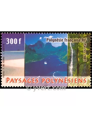 n° 754 -  Timbre Polynésie Poste 2