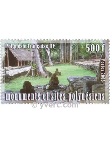 n° 757/758 -  Timbre Polynésie Poste 2