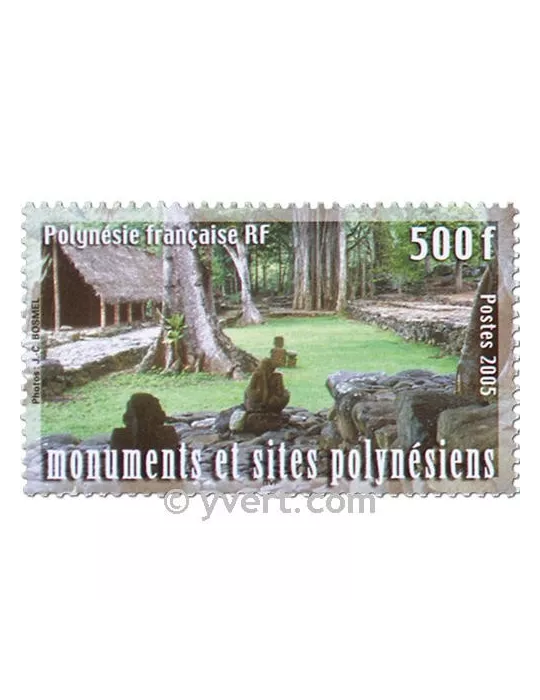 n° 757/758 -  Timbre Polynésie Poste