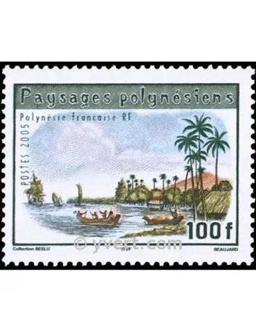 n° 759 -  Timbre Polynésie Poste 2