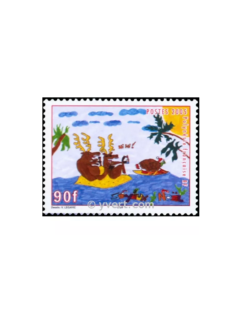 n° 760 -  Timbre Polynésie Poste