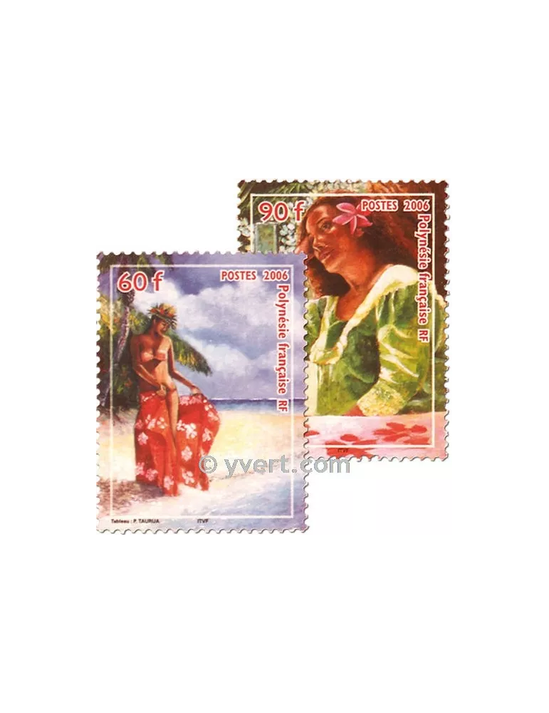 n° 764/765 -  Timbre Polynésie Poste