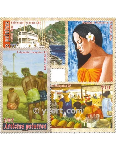n° 791/794 -  Timbre Polynésie Poste 2