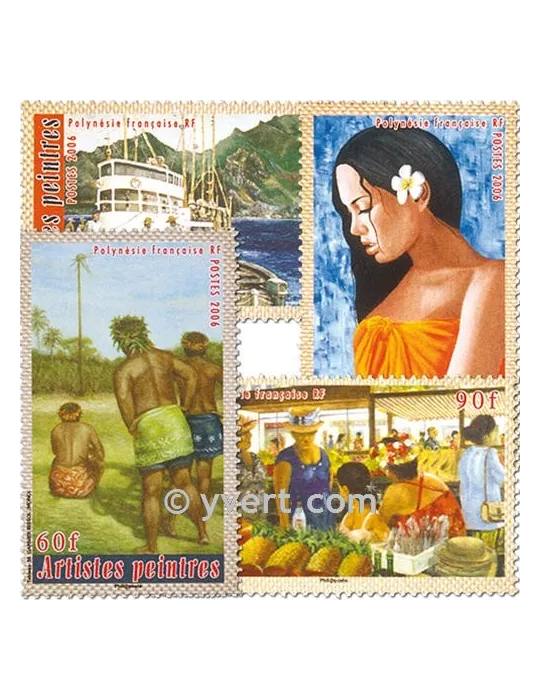 n° 791/794 -  Timbre Polynésie Poste