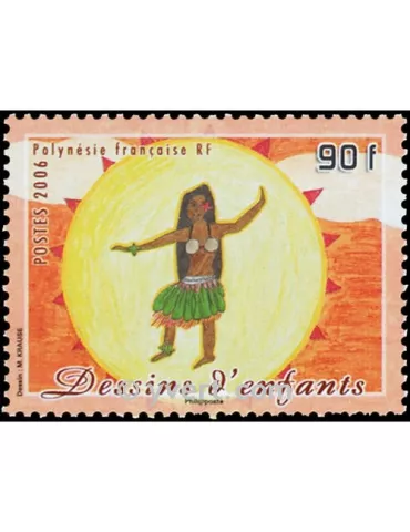 n° 797 -  Timbre Polynésie Poste 2