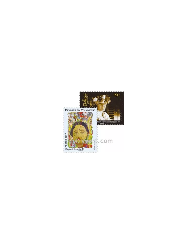 n° 801/802 -  Timbre Polynésie Poste
