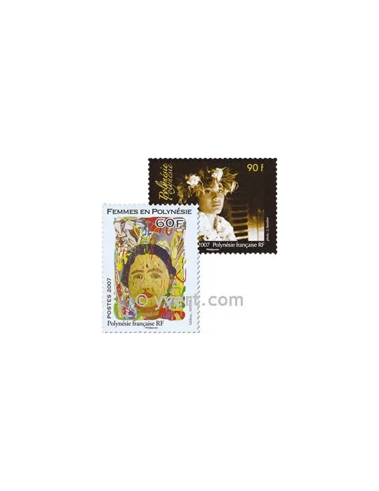 n° 801/802 -  Timbre Polynésie Poste