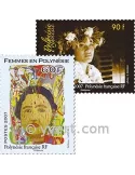 n° 801/802 -  Timbre Polynésie Poste