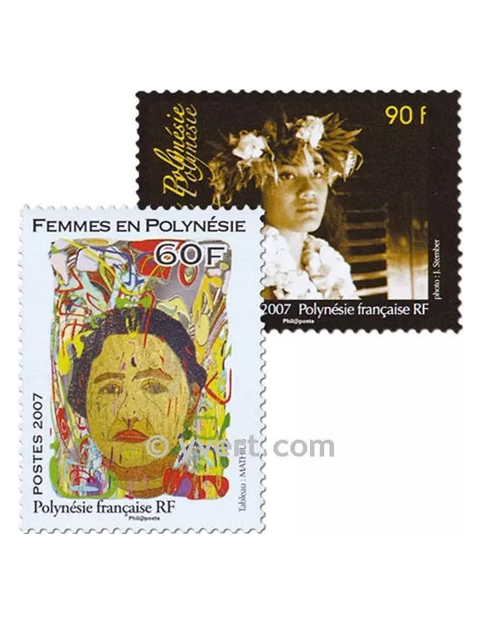 n° 801/802 -  Timbre Polynésie Poste