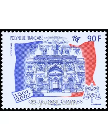 n° 803 -  Timbre Polynésie Poste 2