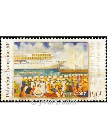 n° 815 -  Timbre Polynésie Poste 2