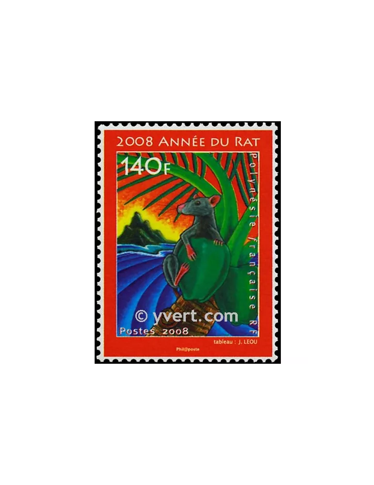 n° 828 -  Timbre Polynésie Poste