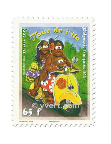n° 835/836 -  Timbre Polynésie Poste 2
