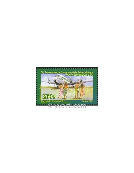 n° 857 -  Timbre Polynésie Poste