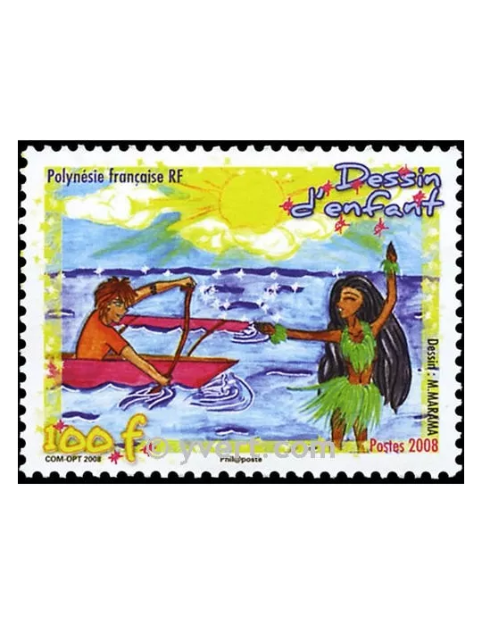 n° 861 -  Timbre Polynésie Poste