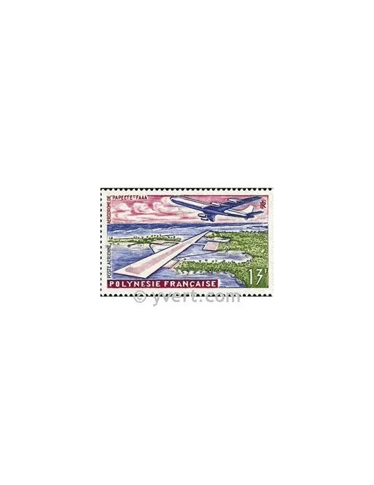 n° 5 -  Timbre Polynésie Poste aérienne