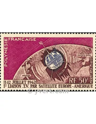 n° 6 -  Timbre Polynésie Poste aérienne 2