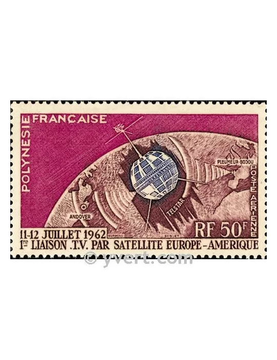 n° 6 -  Timbre Polynésie Poste aérienne