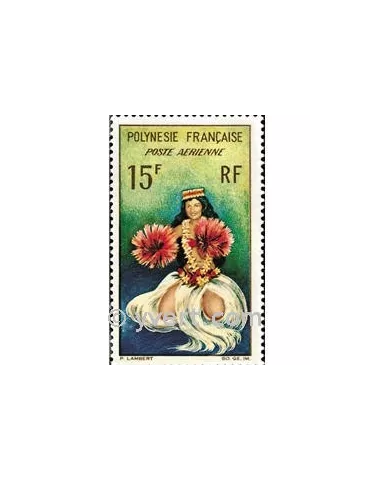 n° 7 -  Timbre Polynésie Poste aérienne