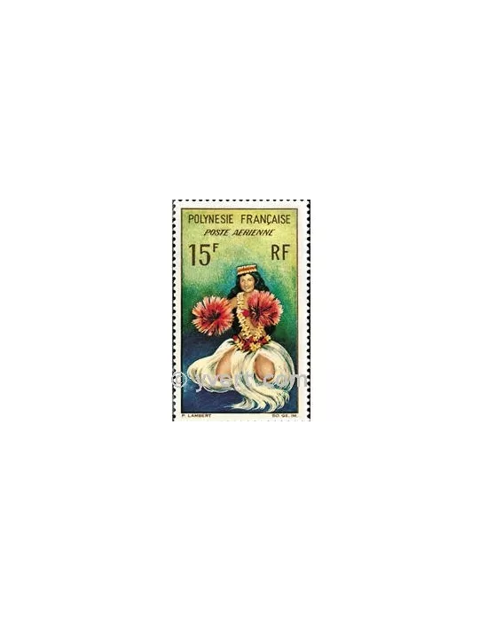 n° 7 -  Timbre Polynésie Poste aérienne