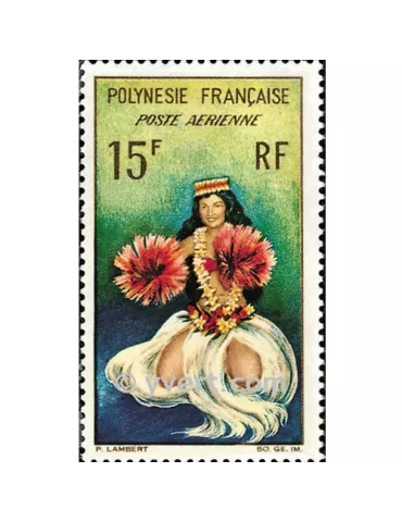 n° 7 -  Timbre Polynésie Poste aérienne 2