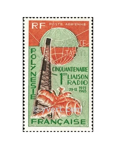 n° 16 -  Timbre Polynésie Poste aérienne 2
