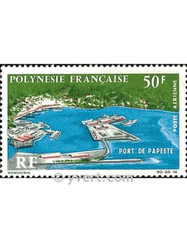 n° 20 -  Timbre Polynésie Poste aérienne 2