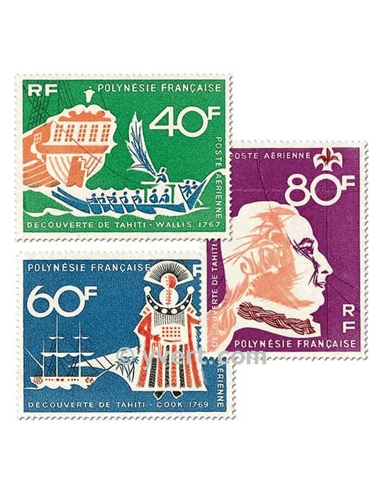 n° 22/24 -  Timbre Polynésie Poste aérienne