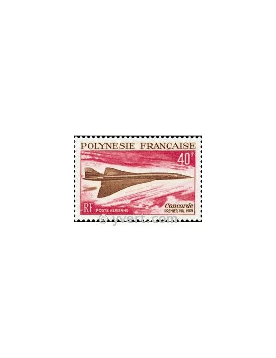 n° 27 -  Timbre Polynésie Poste aérienne