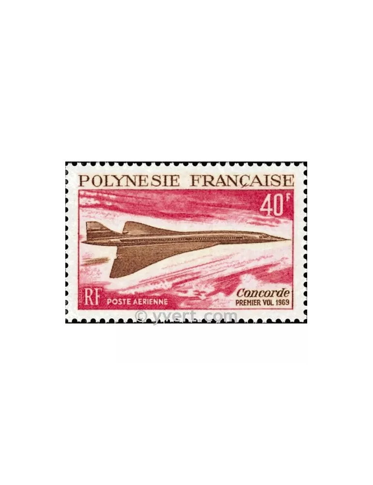 n° 27 -  Timbre Polynésie Poste aérienne
