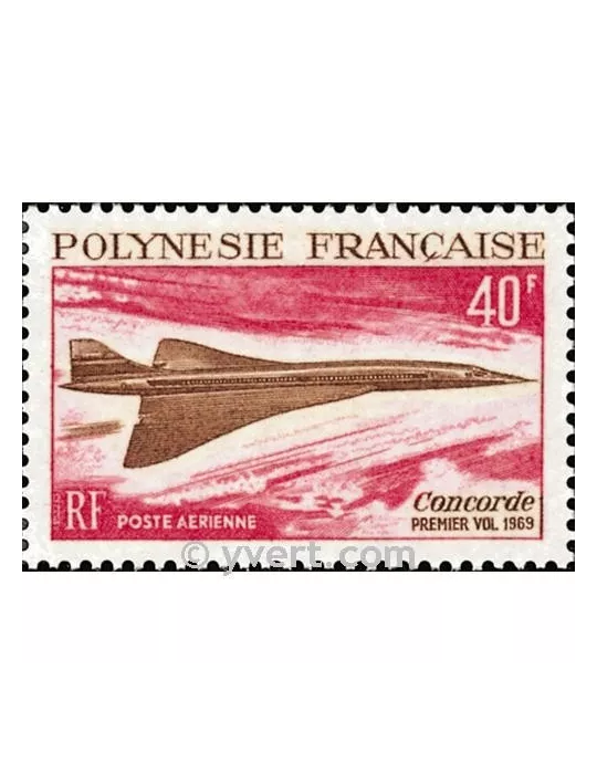 n° 27 -  Timbre Polynésie Poste aérienne