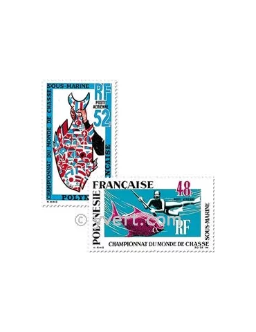 n° 29/30 -  Timbre Polynésie Poste aérienne