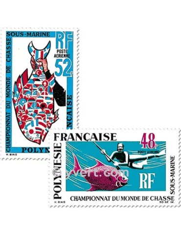 n° 29/30 -  Timbre Polynésie Poste aérienne 2