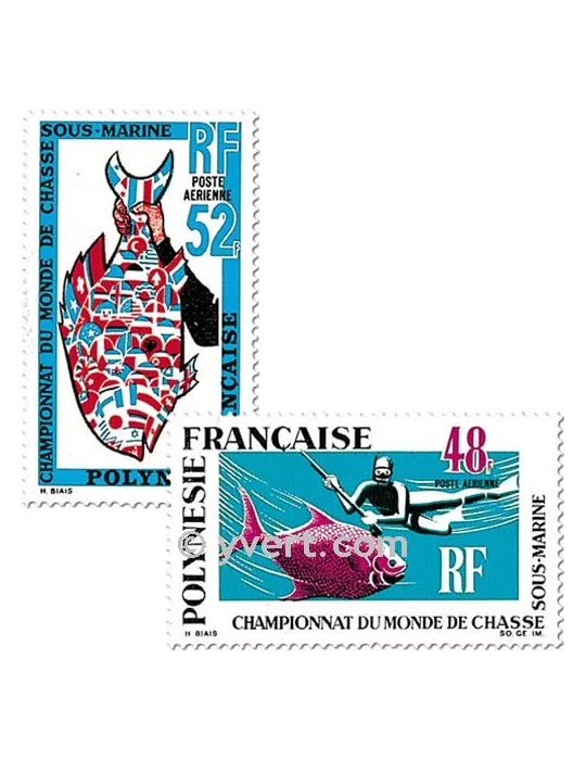 n° 29/30 -  Timbre Polynésie Poste aérienne