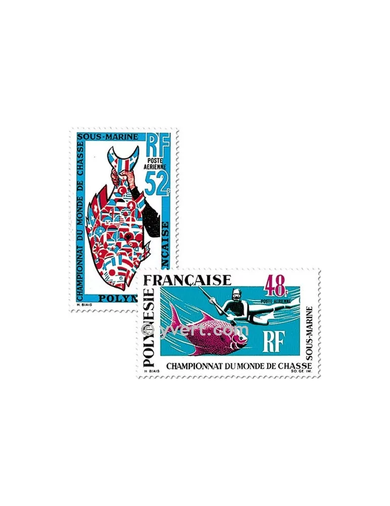 n° 29/30 -  Timbre Polynésie Poste aérienne