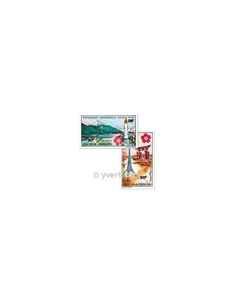 n° 32/33 -  Timbre Polynésie Poste aérienne