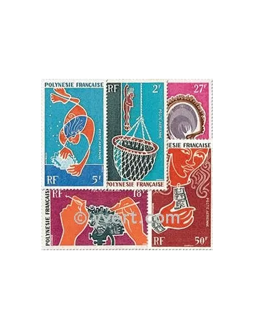 n° 34/38 -  Timbre Polynésie Poste aérienne