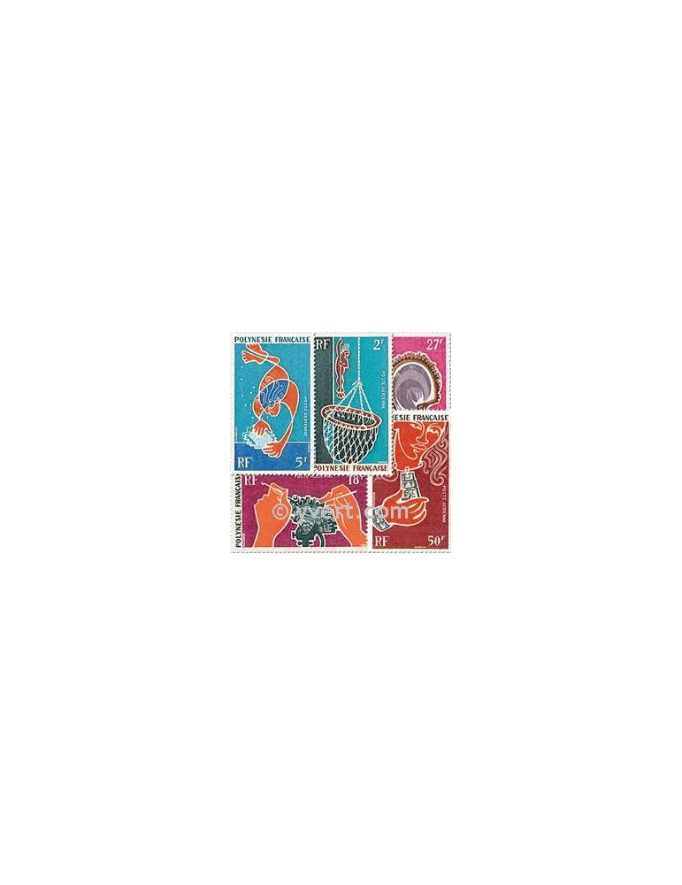 n° 34/38 -  Timbre Polynésie Poste aérienne