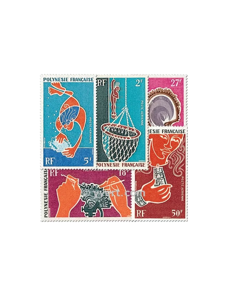 n° 34/38 -  Timbre Polynésie Poste aérienne