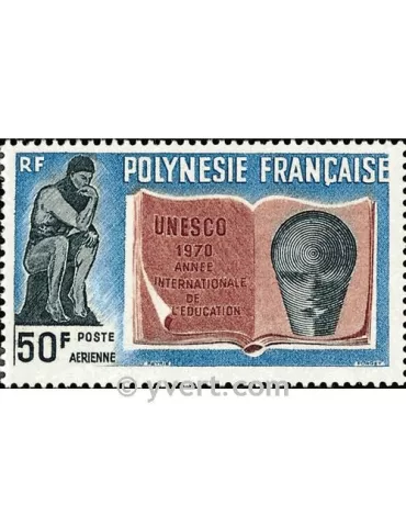 n° 39 -  Timbre Polynésie Poste aérienne 2