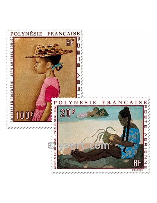 n° 40/44 -  Timbre Polynésie Poste aérienne