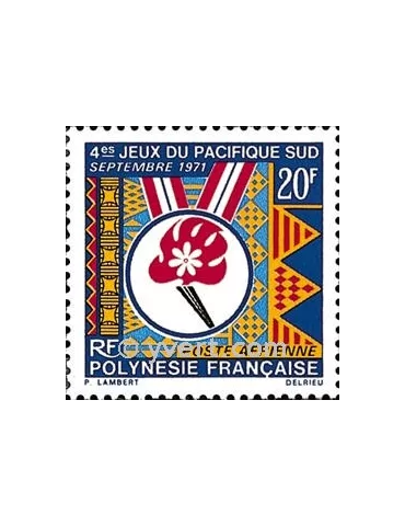 n° 45 -  Timbre Polynésie Poste aérienne