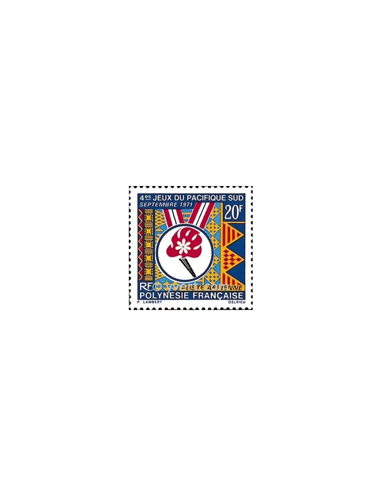 n° 45 -  Timbre Polynésie Poste aérienne