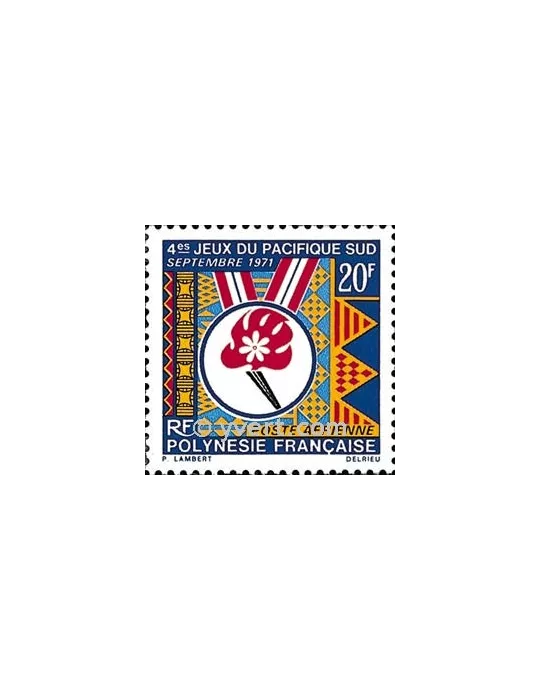 n° 45 -  Timbre Polynésie Poste aérienne
