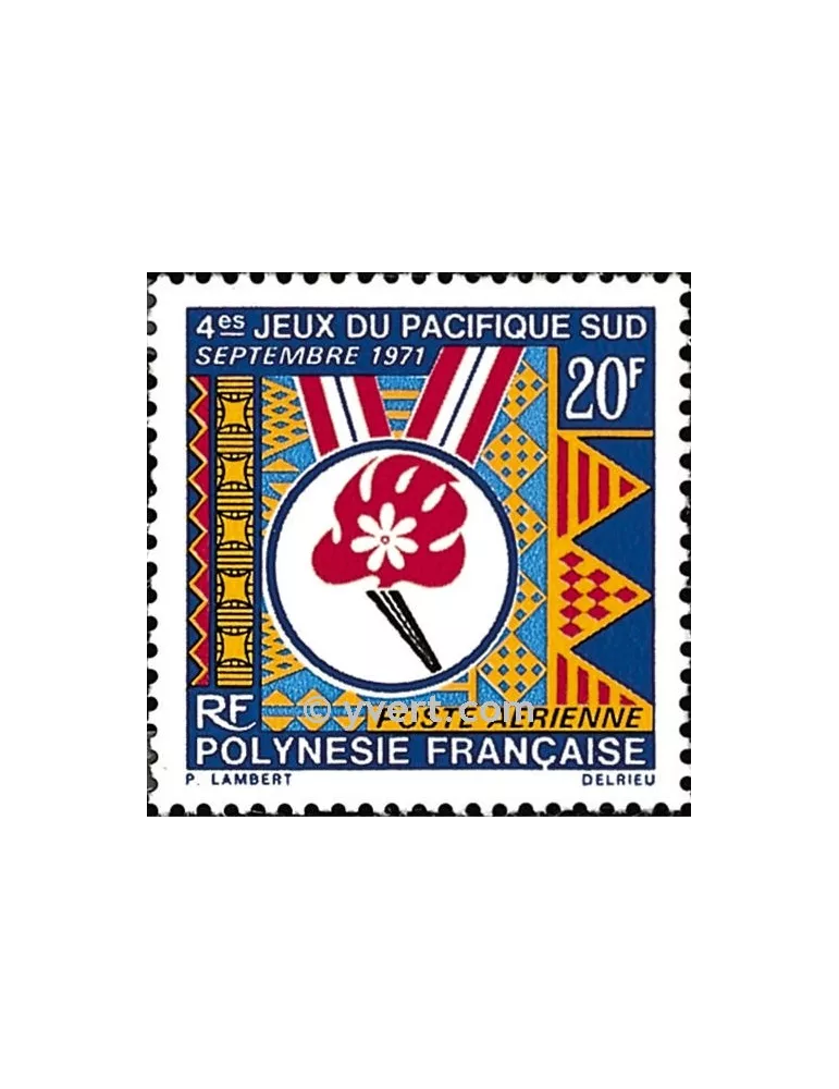 n° 45 -  Timbre Polynésie Poste aérienne