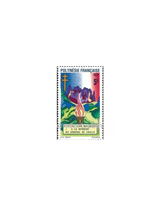 n° 46 -  Timbre Polynésie Poste aérienne